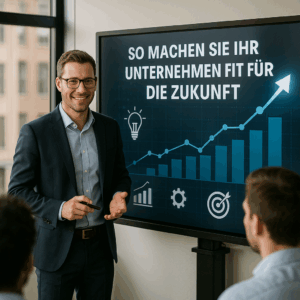 Digitalisierung im Unternehmen – Ein entscheidender Hebel für Wertsteigerung und Transaktionsfähigkeit 1 Fit für die Zukunft auf Display